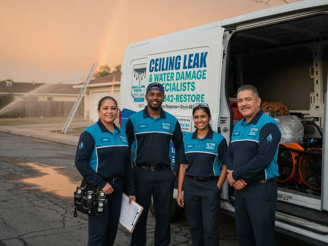 Ceiling Leak Cleanup company in Burlington, WY